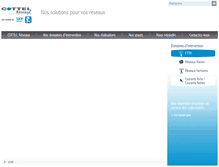 Tablet Screenshot of cottel-reseaux.fr